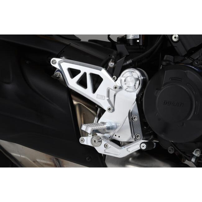 AELLA アエラ ライディングステップキット(DUCATI DIAVEL V4) カラー：ブラック Diavel V4 DUCATI ドゥカティ バックステップ ステップ 足回り_17