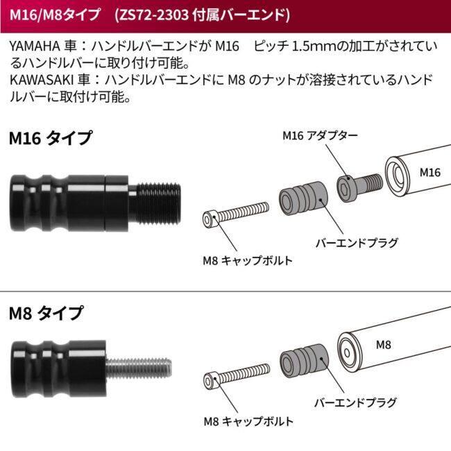 ZETA RACING ジータ レーシング ソニックハンドガード ブラック