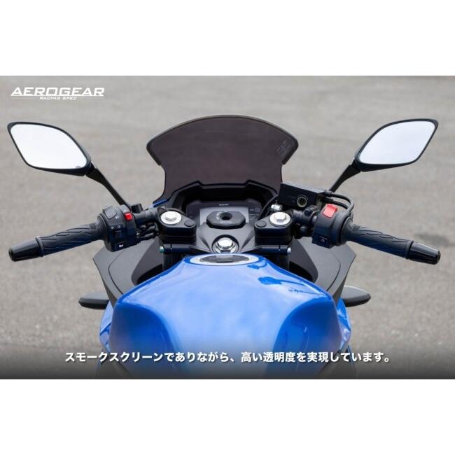 AERO GEAR エアロギア エアロロングスクリーン GSX250R SUZUKI スズキ スクリーン 外装 | ブランド登録なし | 08
