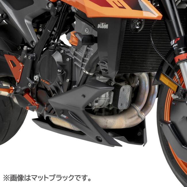 Puig プーチ エンジンスポイラー (ENGINE SPOILERS) カラー：カーボン ルック 990 DUKE R KTM スポイラー・ウイング 外装_1