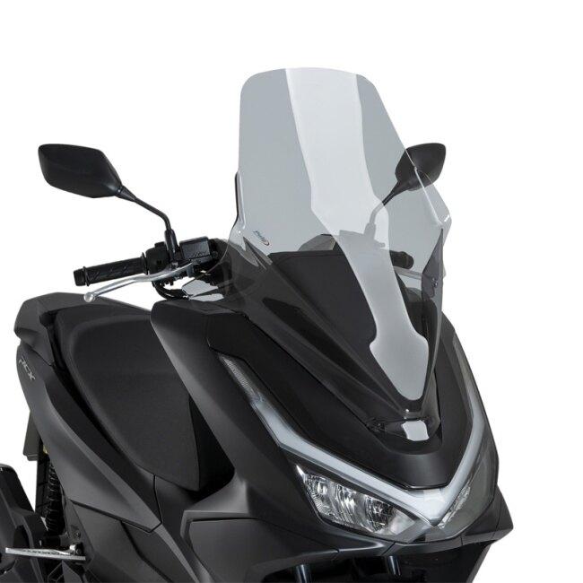 PCX125 JK05　Puingプーチ ツーリングスクリーン Puig（プーチ） V-TECH LINE ツーリングスクリーン (WINDSHIELD