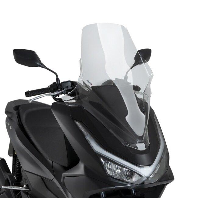 PCX125 JK05　Puingプーチ ツーリングスクリーン Puig（プーチ） V-TECH LINE ツーリングスクリーン (WINDSHIELD