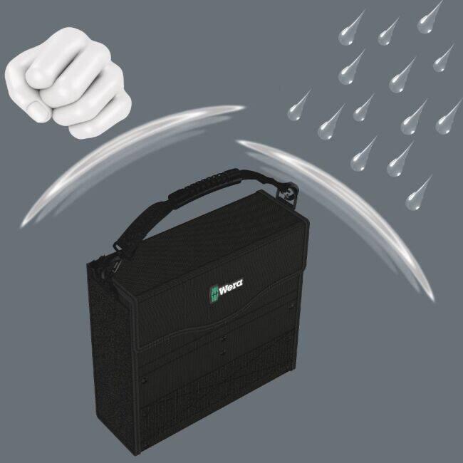 WERA ヴェラ 3点入 ツールショルダーバッグ 工具収納 セット工具_4