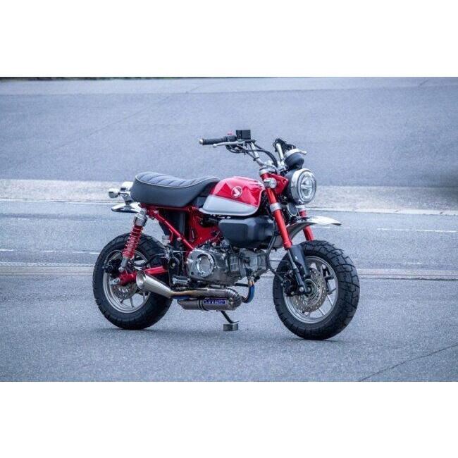 OVER オーヴァー スパイラル フルチタン フルエキゾーストマフラー Monkey125 HONDA ホンダ マフラー