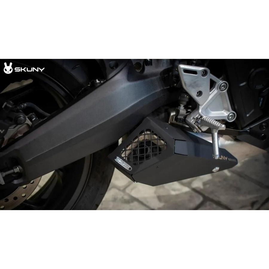 SKUNY スクーニー ステンレス製ヒートシールドカバー CB650R CBR650R