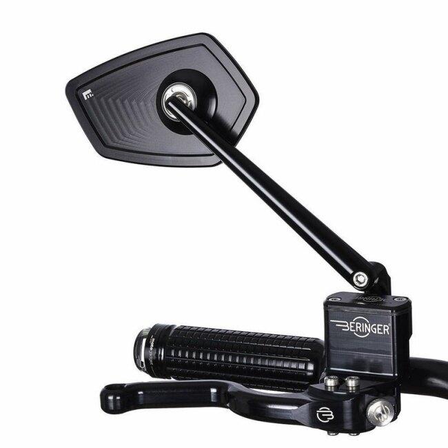 モトガジェット　motogadget バーエンドミラー　左右セット Motogadget モトガジェット Mo.View Flight， Handle Bar End 1” And