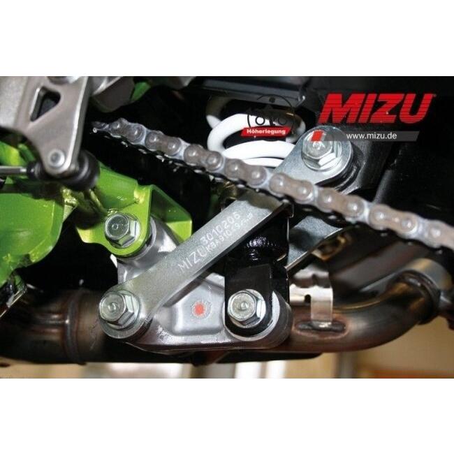 MiZU ミズ Jack-up kit，including ABE (part certificate)，25mm YZF-R1 YZF-R6 YAMAHA ヤマハ ジャッキ ガレージツールの画像