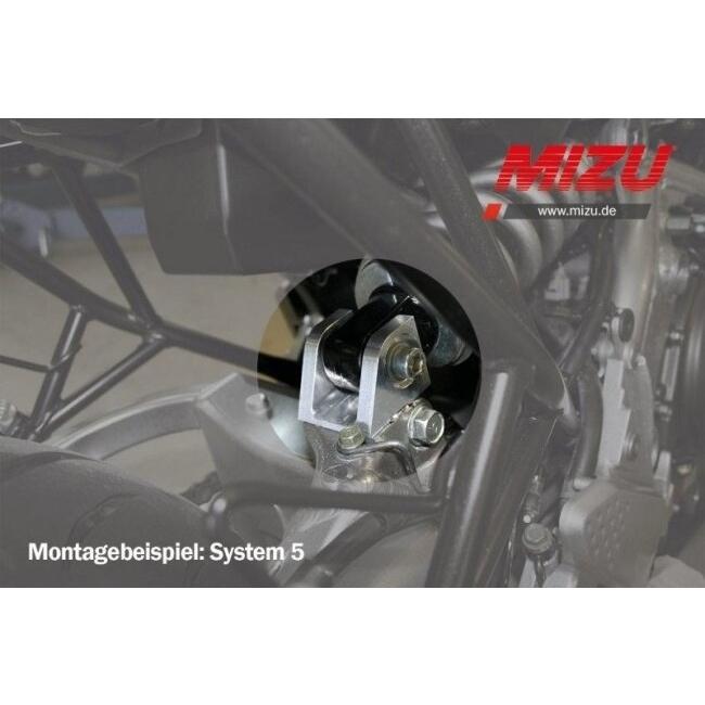 MiZU ミズ Jack-up kit，including ABE (part certificate)，25mm VERSYS 650 KAWASAKI カワサキ ジャッキ ガレージツールの画像