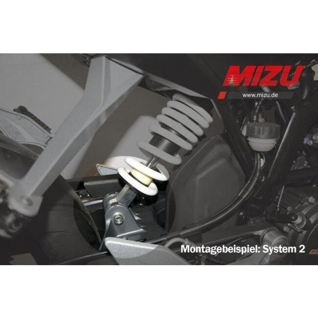 MiZU ミズ Jack-up kit，including ABE (part certificate)，30mm 790 DUKE KTM ジャッキ ガレージツールの画像