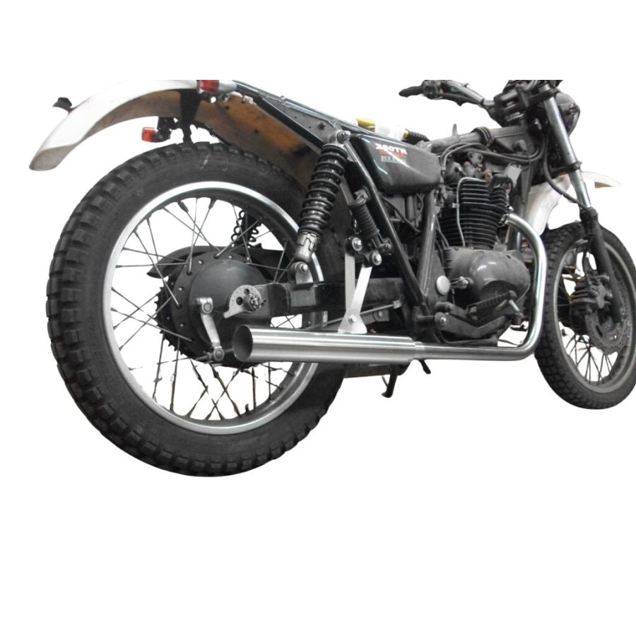 250tr RSヨコタ　ダウン仕様マフラー　スリップオン RSヨコタ レーシングショップヨコタ 250TR クワイエット ストレート