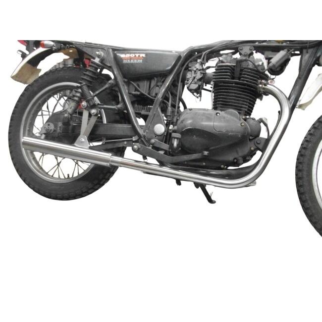 250tr RSヨコタ　ダウン仕様マフラー　スリップオン RSヨコタ レーシングショップヨコタ 250TR クワイエット ストレート
