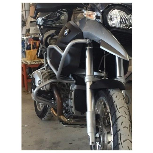ZT RACING ジーティーレーシング Tank Crash Guard With Oem Adapter Silver R65LS BMW タンクカバー タンク関連 外装_2