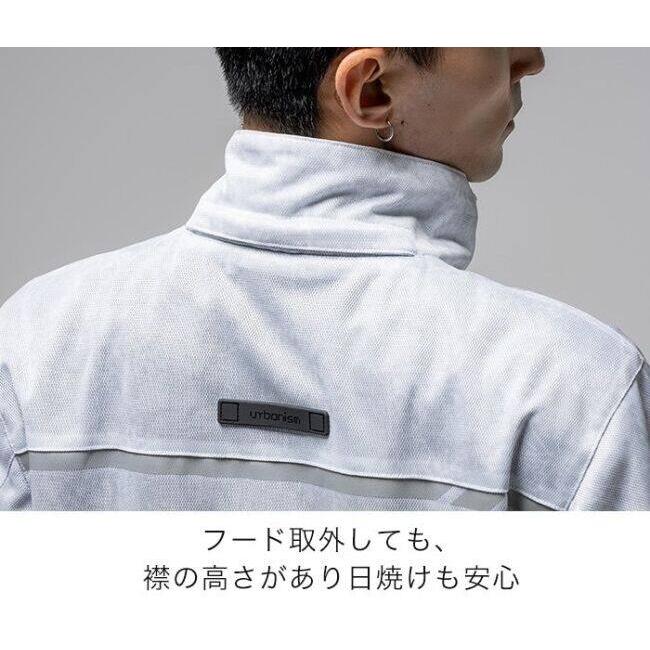 urbanism（アーバニズム） フードメッシュジャケット サイズ：L