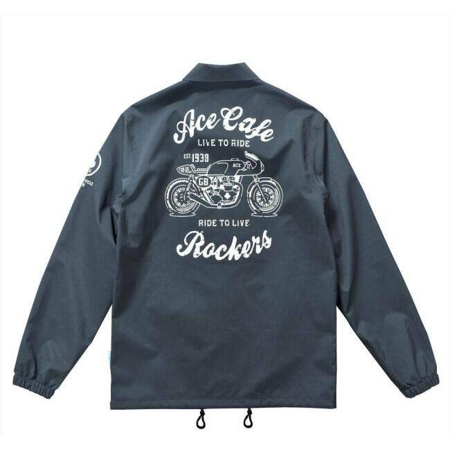 ACE CAFE LONDON エースカフェロンドン Waterproof Coach Jacket [ウォータープルーフ コーチジャケット] サイズ：S オールシーズンジャケット ジャケット | ACE CAFE LONDON | 01