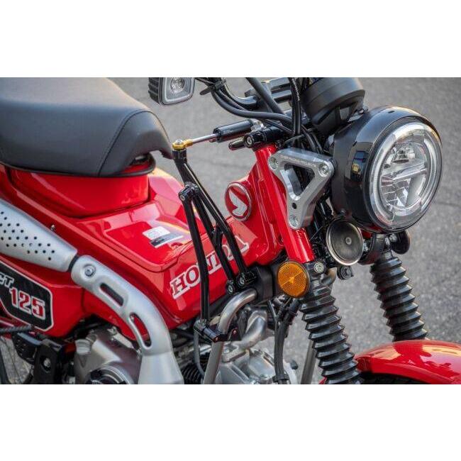 OVER オーヴァー OVER×YSS ステアリングダンパーキット CT125 HONDA ホンダ ステアリングダンパー ハンドル周辺パーツ ハンドル_2