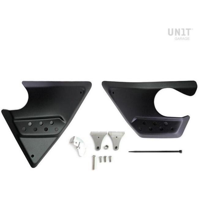UNIT GARAGE ユニットガレージ Unit Garage Air Box Side Covers nineT， Matt Black | 1649-Matt-Black サイドカウル・サイドカバー カウル関連 外装の画像
