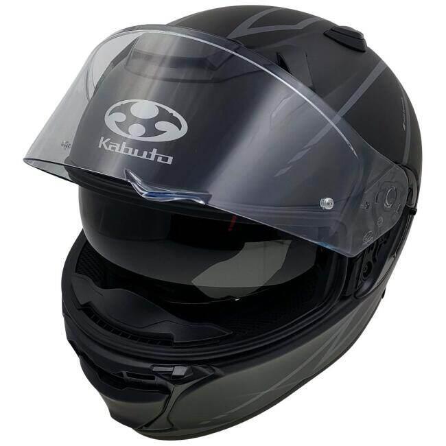 OGK KABUTO オージーケーカブト KAMUI-5 SPRIA［カムイ・5 スプリア フラットブラックグレー］ヘルメット サイズ：L(59-60cm) フルフェイスヘルメット | OGK Kabuto | 04