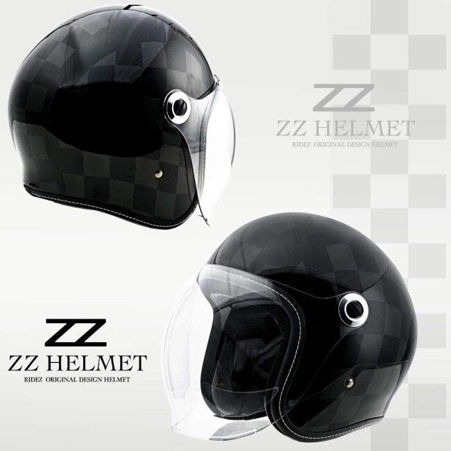 RIDEZ ライズ ZZ HELMET サイズ：M-L(59-60cm未満) ジェットヘルメット