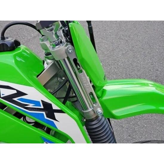 OUTEX アウテックス ステアリングステムスタビライザー カラー：チタンアルマイト KLX140 KAWASAKI カワサキ ステムスタビライザー サスペンション 足回りの画像