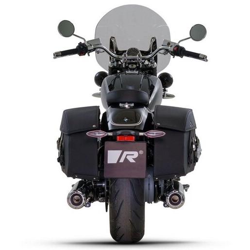 REMUS レムス Racing Custom Slip On L/R Stainless Chrome，Endcap Slash Cut V1 2 Pcs.，Alloy Chrome スリップオンマフラー マフラー_2