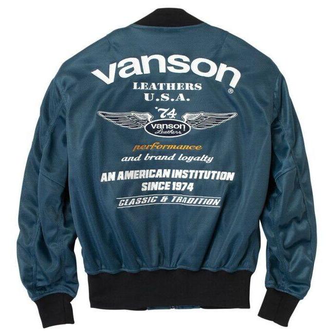 VANSON メッシュMA-1ジャケット size:L VANSON（バンソン） メッシュMA-1ジャケット サイズ：L メッシュ