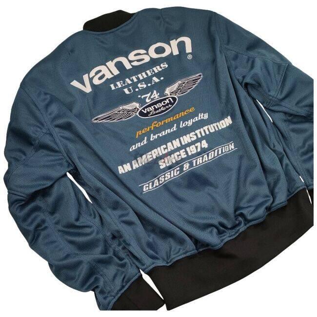 VANSON（バンソン） メッシュMA-1ジャケット サイズ：2XL メッシュ