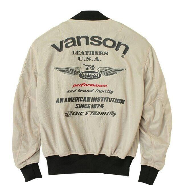 VANSON（バンソン） メッシュMA-1ジャケット サイズ：3XL メッシュ