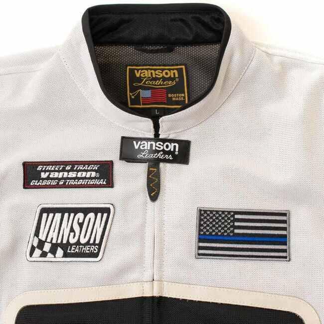 VANSON（バンソン） メッシュライダースジャケット サイズ：M メッシュ