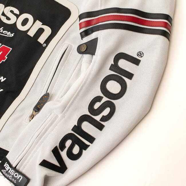 VANSON バンソン メッシュライダースジャケット サイズ：XL メッシュジャケット ジャケット アパレル_6