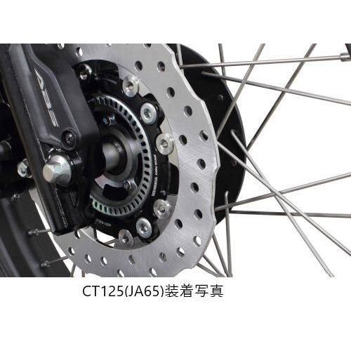 SP武川 SPタケガワ フローティングディスクローター(ウェーブ形状/φ220)/CT125(JA55/JA65) CT125 ハンターカブ HONDA ホンダ ブレーキディスクローター