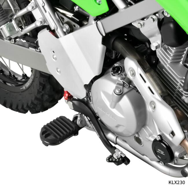 ZETA RACING ジータ レーシング アドベンチャーフットペグ KLX230 KLX230S シェルパ KLX230SM KLX230R S KAWASAKI カワサキ フットペグ ステップ 足回り_2