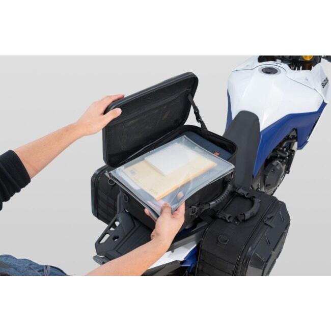 TANAX motofizz タナックス モトフィズ ツアーシェルシートバッグ M カラー：エンボスブラック シートバッグ 車体用バッグ・ケースの画像