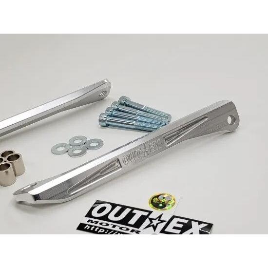 OUTEX アウテックス ステムスタビライザー カラー：アルミ素地 CRF125F HONDA ホンダ サスペンション 足回りの画像