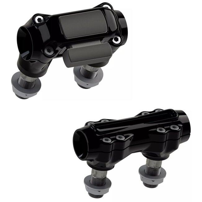 THUNDER BIKE サンダーバイク Atlas ライザーキット ハンドルバー用 カラー：グロスブラック (51-74-370) FXLRS HARLEY-DAVIDSON ハーレーダビッドソンの画像