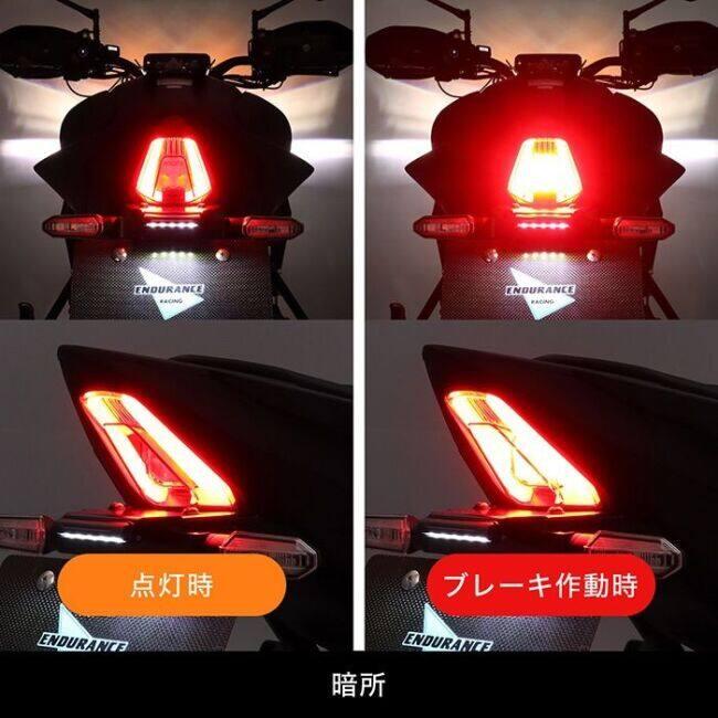 ENDURANCE（エンデュランス） LEDスモークテールランプ CB1000 HORNET