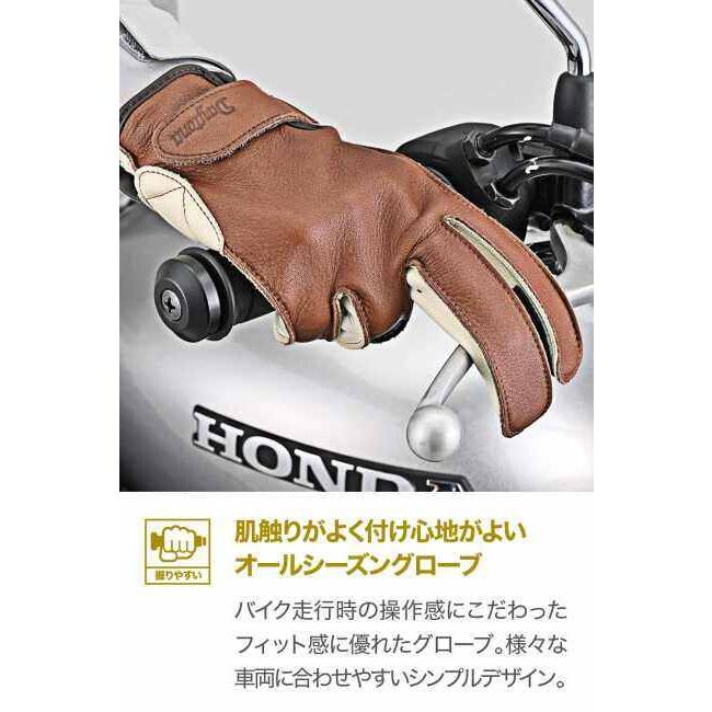 DAYTONA デイトナ 外縫いスタンダードグローブ サイズ：Mサイズ レザーグローブ グローブ アパレル_5