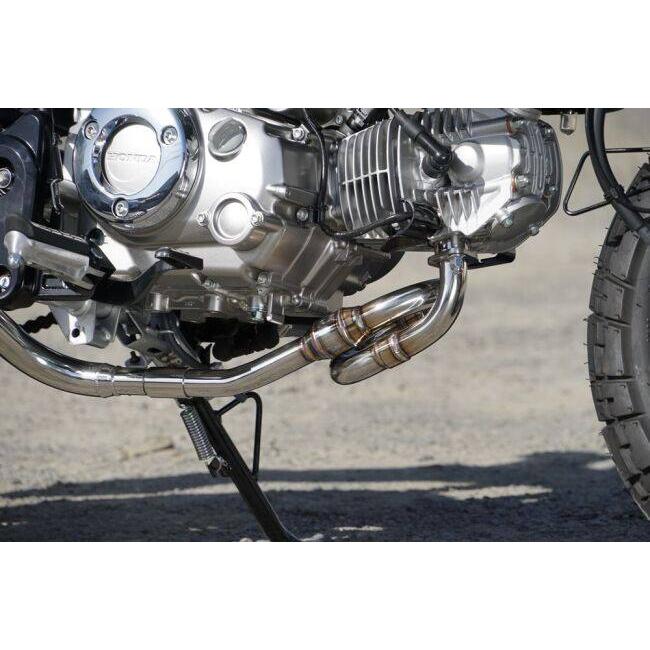 シャリー、モンキーRPM管マフラー モンキー RPM マフラー P管 RPM管 ホンダ シャリー カブ ダックス 等