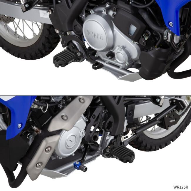 ZETA RACING ジータ レーシング アドベンチャーフットペグ カラー：ブラック WR125R YAMAHA ヤマハ フットペグ ステップ 足回り_3