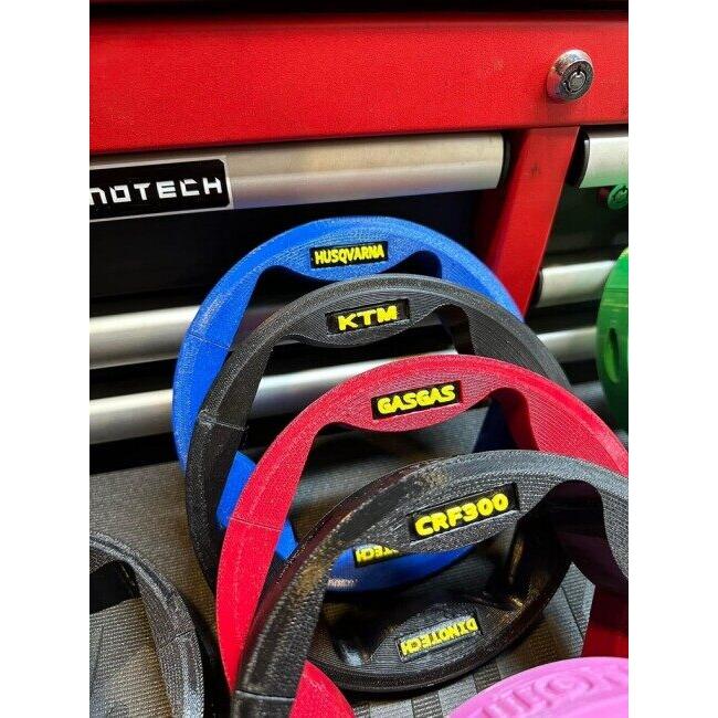 DINOTECH ダイノテック Aniti chain stuck GASGAS COLOR：Lime green