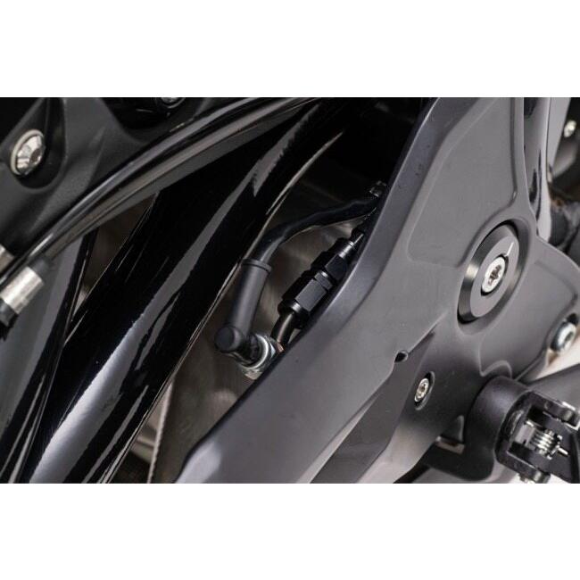 SWAGE-LINE スウェッジライン プロ リア ブレーキホースキット フィッティングカラー：ステンレス / ホースカラー：クリア X350 ブレーキ_3