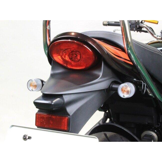 POSH Faith ポッシュ フェイス 車種専用 LED砲弾ウインカーキット カラー：ブラックボディ／クリアーレンズ Z650RS Z900RS CAFE KAWASAKI カワサキ ウインカー_2