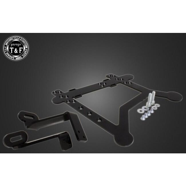 Garage T＆F ガレージ 純正＆コンバットリアフェンダー用サドルバック
