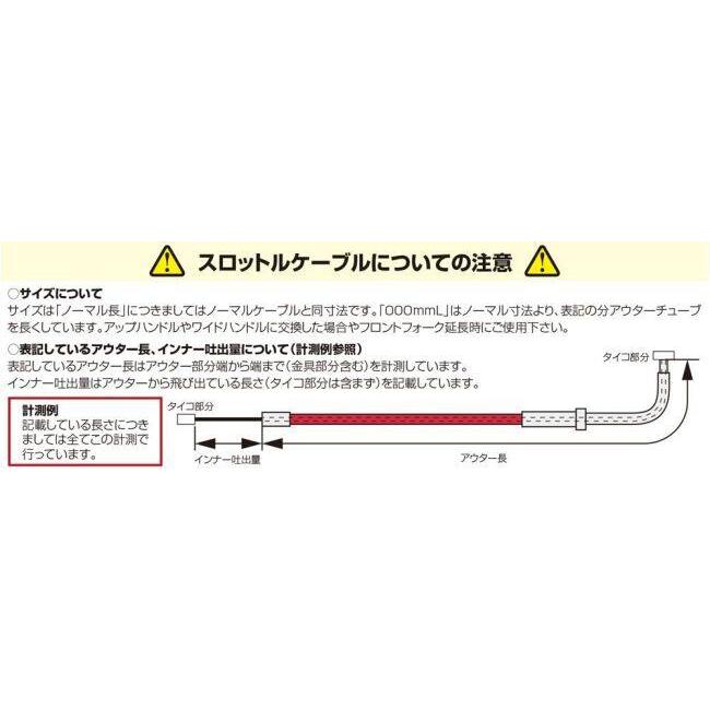 KーCON KITACO キタコ スロットルケーブル NSR50 モンキー TZR50R