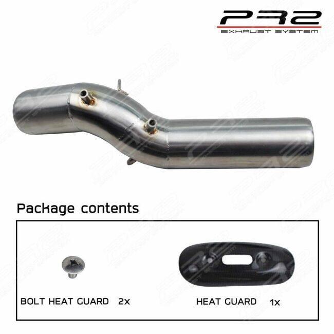 PR2 ピーアールツー LINK PIPE 2″ | KAWASAKI VERSYS 1000 カワサキ エキゾーストパイプ マフラーの画像