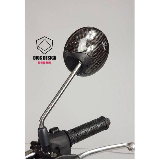 DIOS DESIGN ディオスデザイン Carbon Mirror cover V2 Monkey125 MONKEY 125 HONDA ホンダ その他ミラーオプション・補修部品 ハンドルの画像
