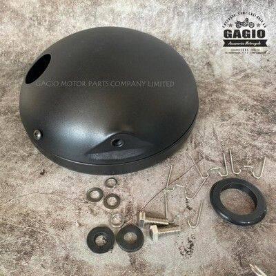 GAGIO MOTOR PARTS ガジオモーターパーツ Iron lamp for LED projector size 7 inches short tail ヘッドライト 灯火類 電装系の画像