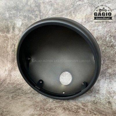 GAGIO MOTOR PARTS ガジオモーターパーツ Iron lamp for LED projector size 7 inches short tail ヘッドライト 灯火類 電装系の画像