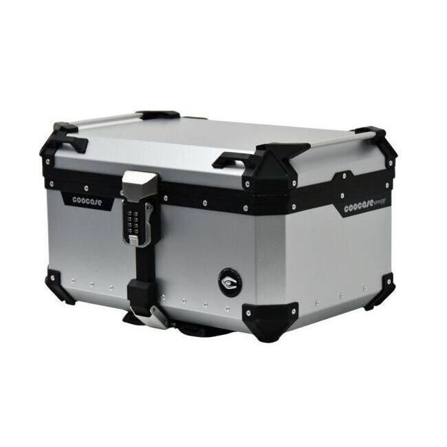 COOCASE クーケース アルミ トップケース Q3／65L キーレス カラー：シルバー トップケース・テールボックス 車体用バッグ・ケース_2