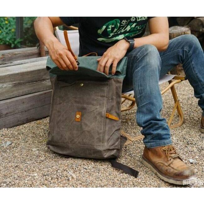 Oldman Jacket オールドマンジャケット Arthur Backpack COLOR：Light Green リュックサック・ナップザック バッグ_10