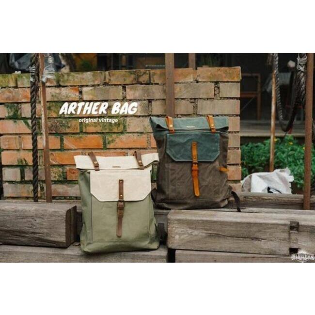 Oldman Jacket オールドマンジャケット Arthur Backpack COLOR：Light Green リュックサック・ナップザック バッグ_1